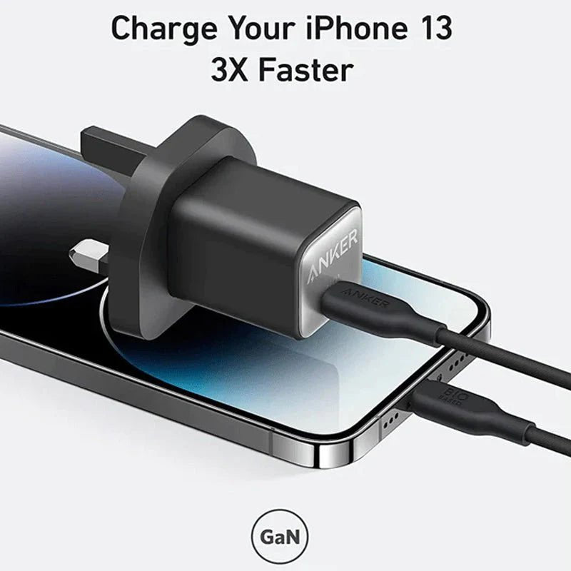Anker 544 USB-C to USB-C Cable 140W (Bio-Based) (0.9m/3ft) -Black ColorWaves