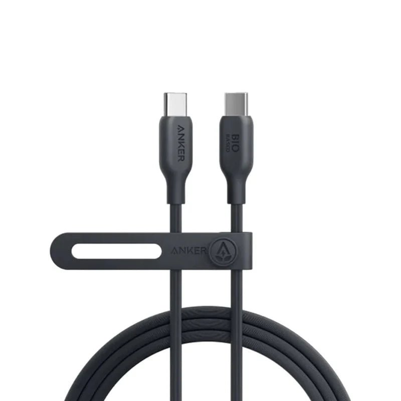 Anker 544 USB-C to USB-C Cable 140W (Bio-Based) (0.9m/3ft) -Black ColorWaves