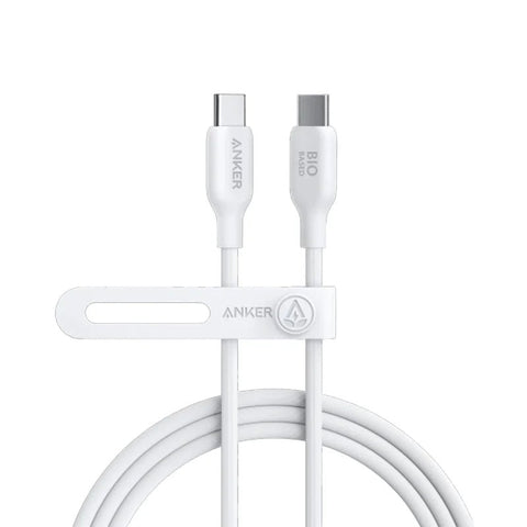 Anker 544 USB-C to USB-C Cable 140W (Bio-Based) (1.8m/6ft) -White ColorWaves