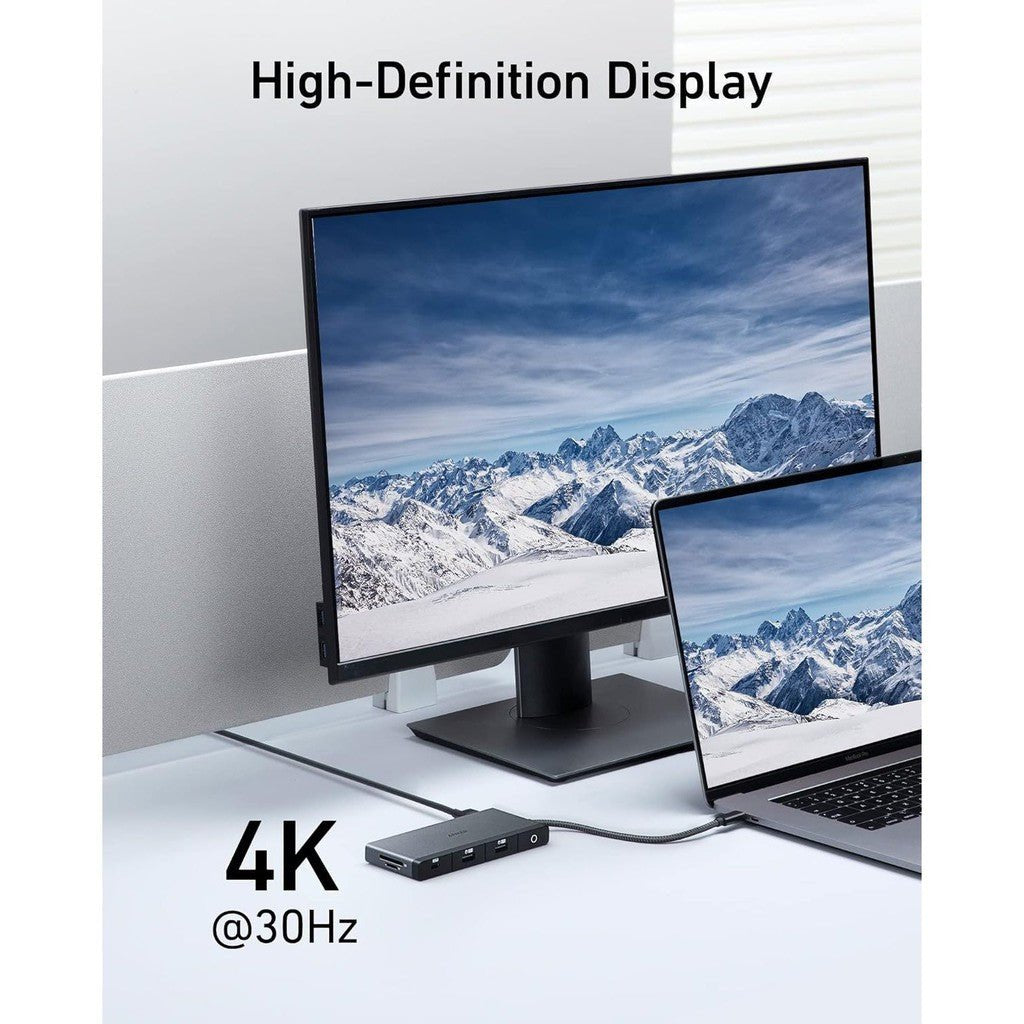 Anker 552 9-in-1 USB-C Hub - Black ColorWaves