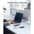 Anker 552 9-in-1 USB-C Hub - Black ColorWaves
