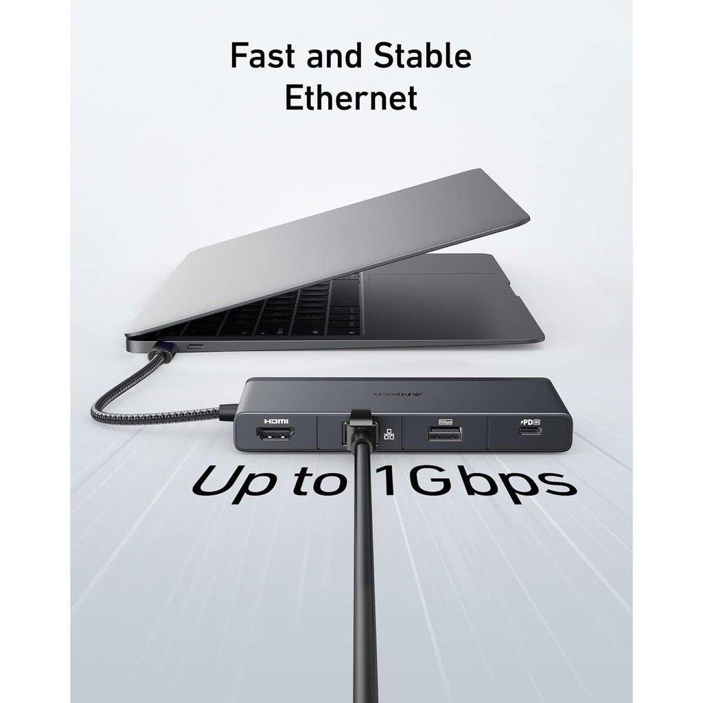 Anker 552 9-in-1 USB-C Hub - Black ColorWaves