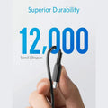 Anker PowerLine II Lightning (1.8m/6ft) C89 - Black ColorWaves