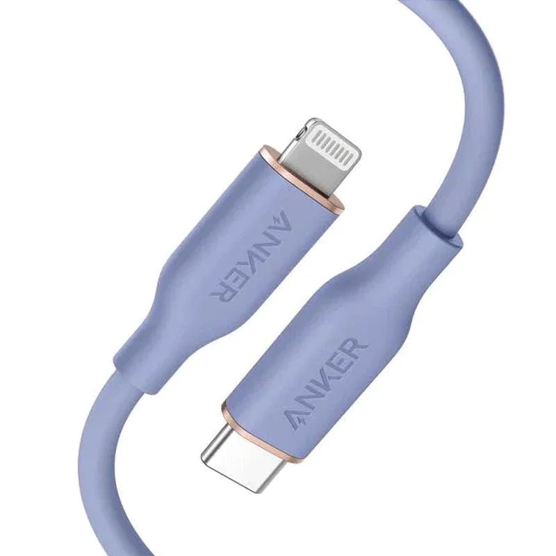Anker PowerLine III Lightning Cable - USB-C / 0.9m / Purple ColorWaves