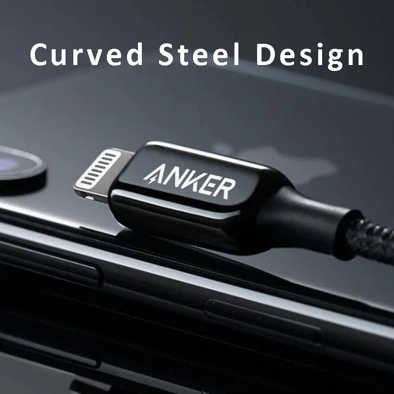 Anker PowerLine + III USBC to Lightning - 0.9m / Black ColorWaves
