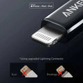 Anker PowerLine + III USBC to Lightning - 0.9m / Black ColorWaves