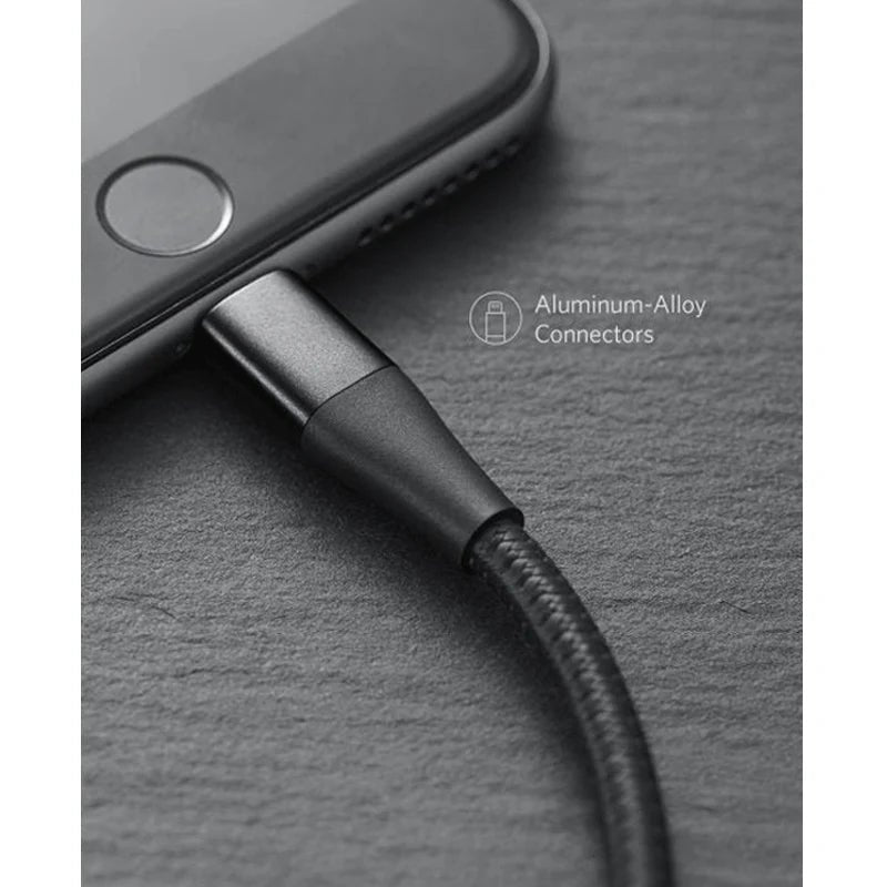 Anker Powerline+ II Lightning (1.8m/6ft) C89 -Black ColorWaves