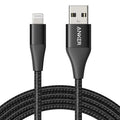 Anker Powerline+ II Lightning (1.8m/6ft) C89 -Black ColorWaves