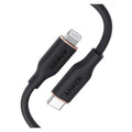 Anker Super Strong PowerLine lll Flow - USB-C to Lightning / 3ft / Black ColorWaves