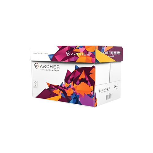 Archer A4 Photocopy Paper 80gsm 500 sheets - Carton ColorWaves