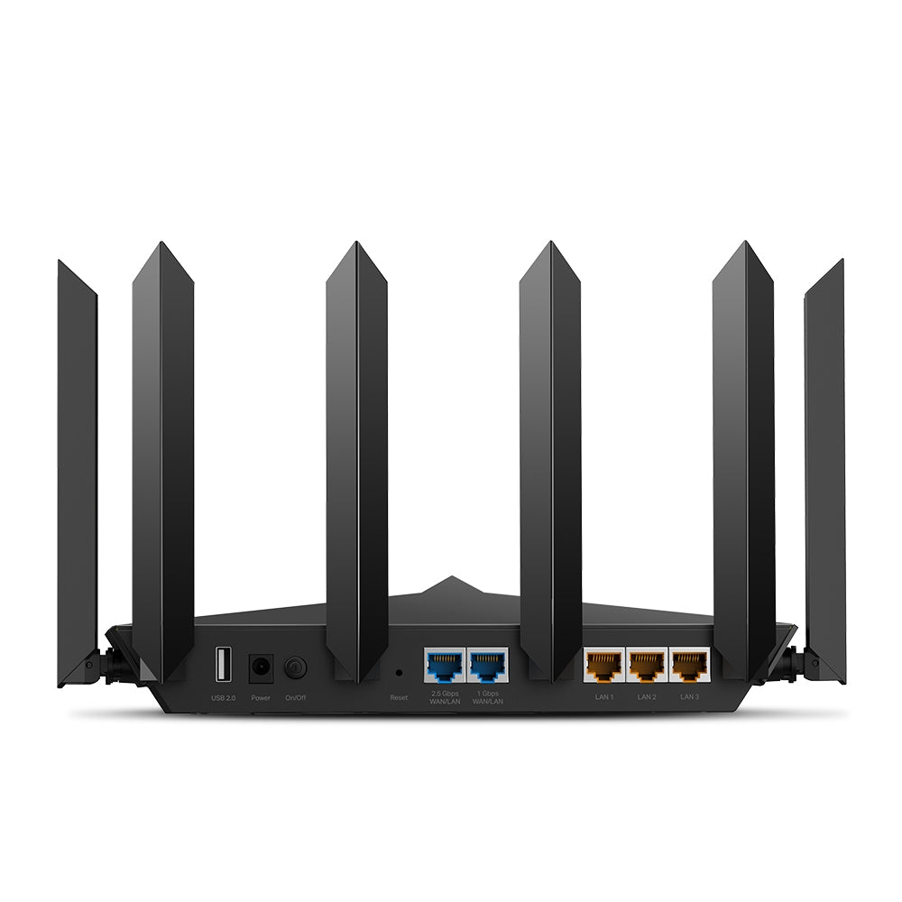 TP-Link Archer AX90 (AX6600) Tri-Band Wireless Router - 5GHz (4804 Mbps) / Gigabit WAN / Gigabit LAN TP-Link