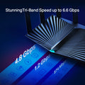 TP-Link Archer AX90 (AX6600) Tri-Band Wireless Router - 5GHz (4804 Mbps) / Gigabit WAN / Gigabit LAN TP-Link