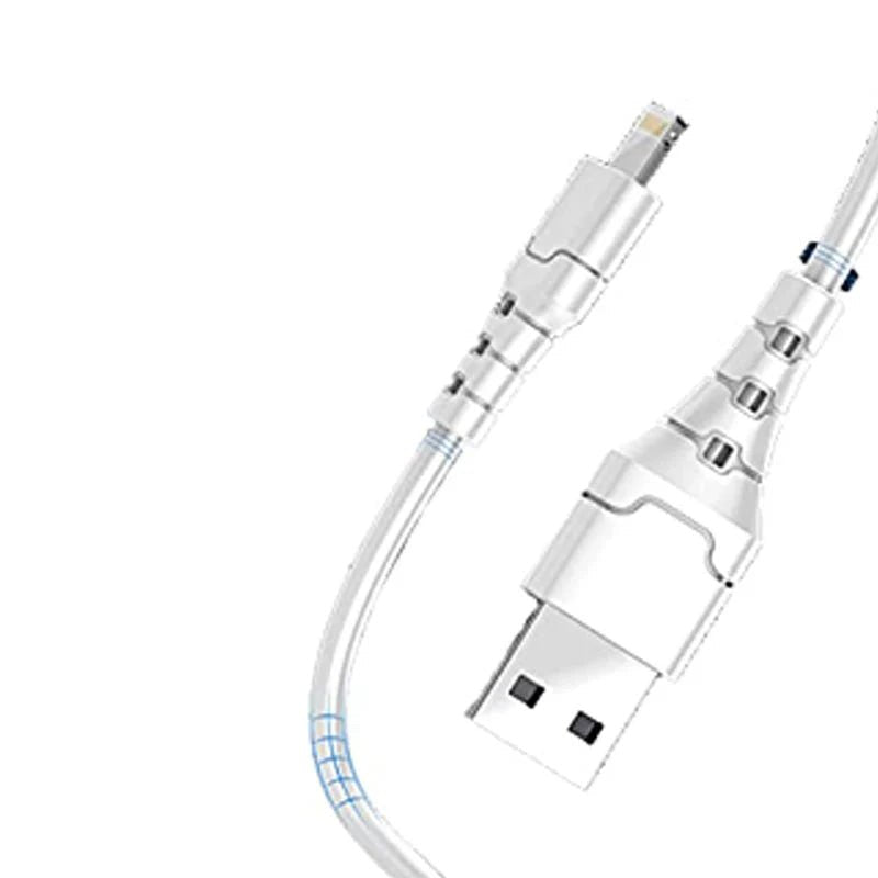 Aspor A101 Lightning Cable - 3A / 1m ColorWaves