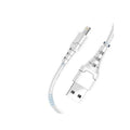 Aspor A101 Quick Charge & Data Cable - Lightning / 1 Meter / White ColorWaves