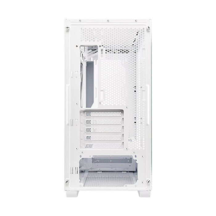 Asus A21 Micro ATX Tempered Glass Side Panel Case Without Fan - White ColorWaves
