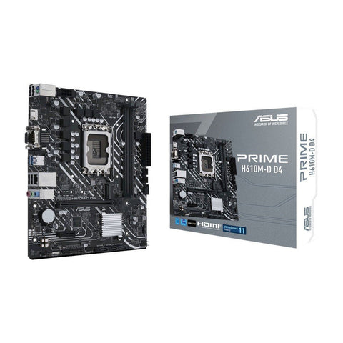 Asus Intel Prime H610M-D D4 MotherBoard ColorWaves