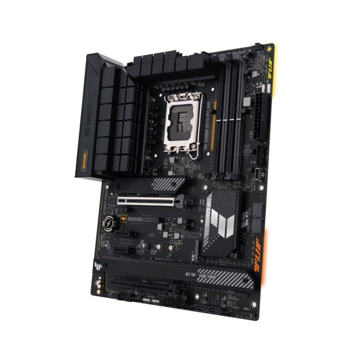 Asus Intel TUF Gaming H770-Pro Wi-Fi, Intel H770 Chipset, DDR5, LGA1700, ATX MotherBoard ColorWaves
