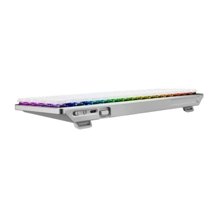 Asus M603 Rog Falchion 65% Wireless Optical Mechanical Gaming Keyboard RX Red Low-Profile Switch Linear & Swift (Arabic) - White ColorWaves