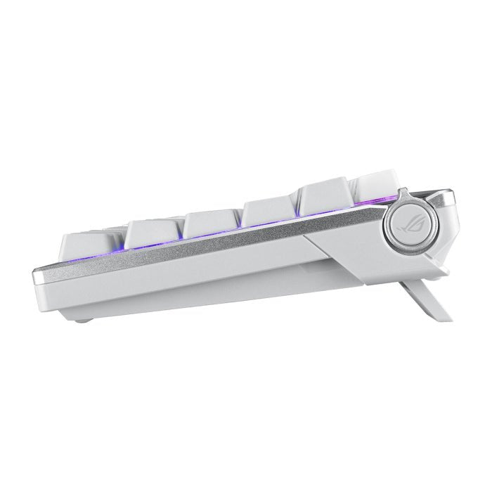 Asus M701 Rog Azoth 75% RGB Wireless Mechanical Gaming Keyboard NX Snow Switch Refined Linear (Arabic) - White ColorWaves