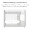 Asus Prime AP201 Micro ATX 33L Tool-Free Side Panels Case - White ColorWaves