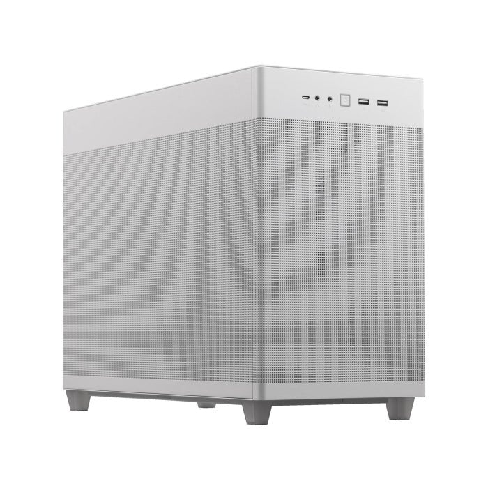 Asus Prime AP201 Micro ATX 33L Tool-Free Side Panels Case - White ColorWaves