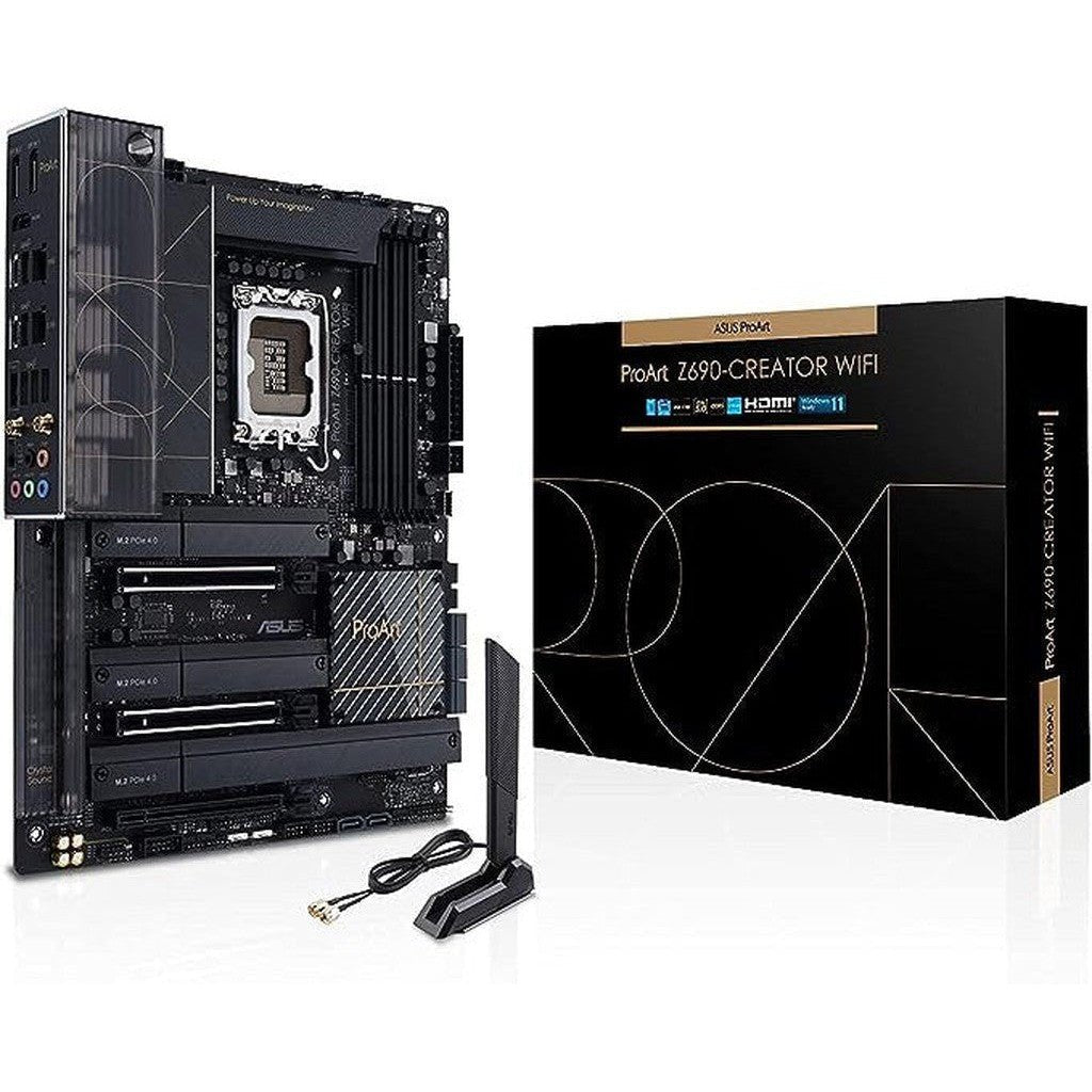 Asus Proart Z690 Creator Wifi 6E Lga 1700 (Intel 12Th Gen) Atx Content Creator Motherboard ColorWaves