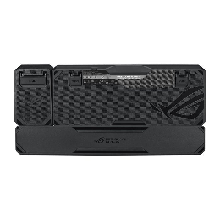 Asus Rog Strix Claymore II Wireless/Wired Mechanical TKL Gaming Keyboard ROG RX Red Switch (Arabic) ColorWaves