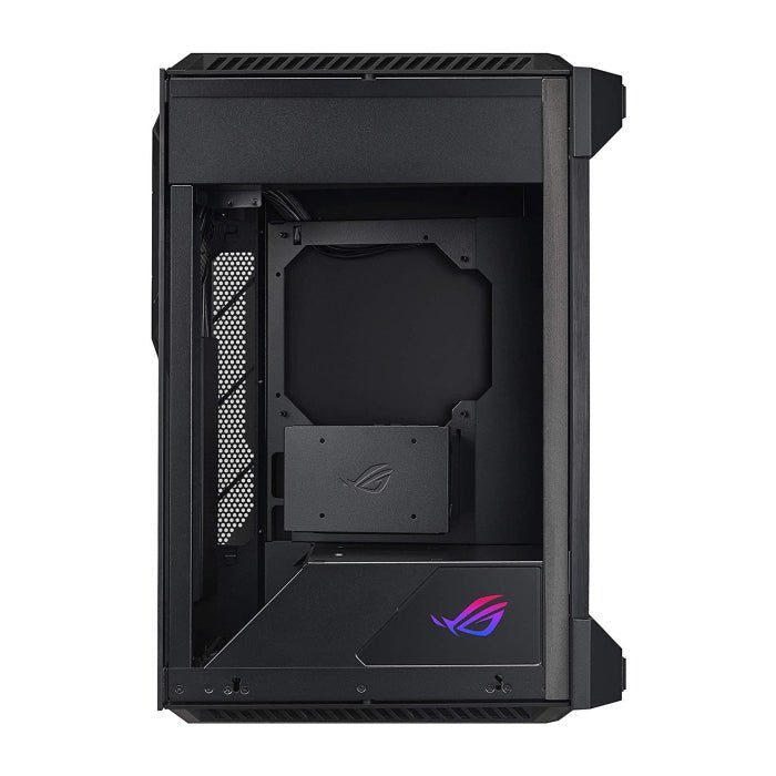 Asus Rog Z11 Mini-ITX Aluminum Steel Tempered Glass ABS Plastic Case - Black ColorWaves