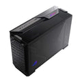 Asus Rog Z11 Mini-ITX Aluminum Steel Tempered Glass ABS Plastic Case - Black ColorWaves