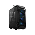 Asus TUF Gaming GT301 Mid-Tower Tempered Glass Side Panel Case with HoneyComb Front Panel & 3 ARGB Fans + 1 Rear Fan - Black ColorWaves