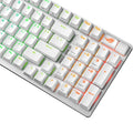 Asus X901 Rog Strix Scope II 96 Wireless Mechanical Gaming KeyBoard NX Snow Switch Refined Linear (Arabic) - White ColorWaves