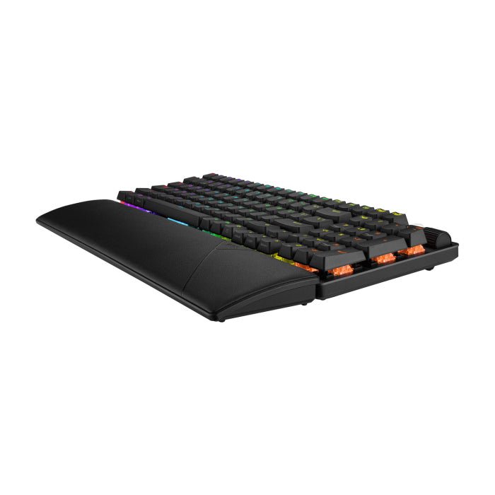 Asus X901 Rog Strix Scope II 96 Wireless RGB Mechanical Gaming KeyBoard NX Snow Switch Refined Linear - Black ColorWaves
