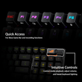Asus X902 Rog Strix Scope II 96 RX Wireless Optical Mechanical Gaming Keyboard Rog RX Blue Switch Clicky And Speedy (Arabic) - White ColorWaves