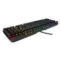 Asus XA05 ROG Strix Scope RX RED Optical Mechanical Switch RGB Wired Gaming Keyboard, Arabic, Black ColorWaves