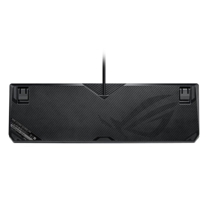 Asus XA05 ROG Strix Scope RX RED Optical Mechanical Switch RGB Wired Gaming Keyboard, Arabic, Black ColorWaves
