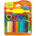 Modeling Clay - Set Of 12 Color With 4 Cutters ColorWaves