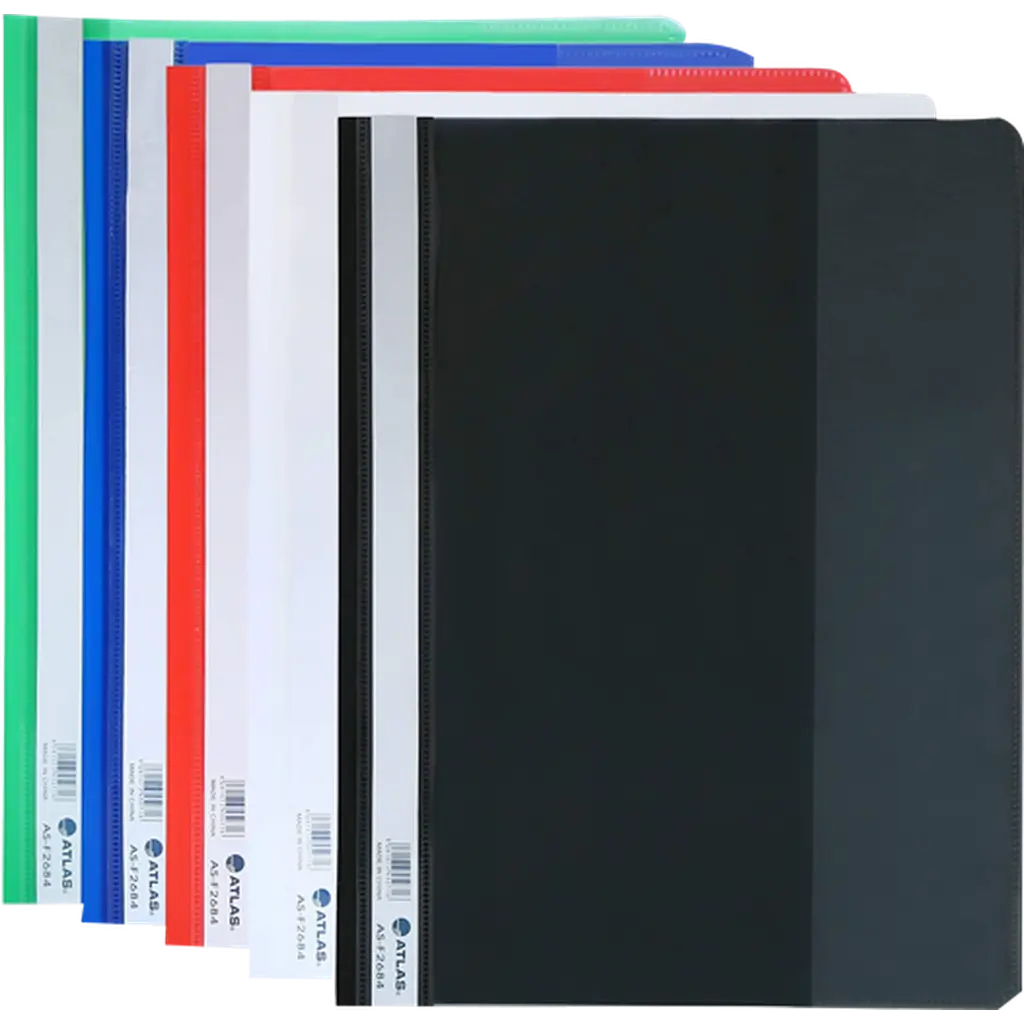Atlas Project Files 12Pcs Pkt ColorWaves