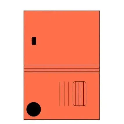 Atomic Folder Each box 25 pieces ColorWaves