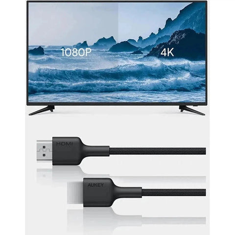 Aukey Black Hdmi Cable ColorWaves