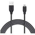 Aukey Braided Nylon Usb 2.0 To Micro Usb Cable - Black ColorWaves