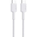 Aukey Braided Nylon Usb 2.0 To Usb-C Cable - White ColorWaves