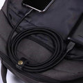 Aukey Braided Nylon Usb 3.1 Gen1 To Usb-C 2M Cable - Black ColorWaves