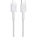 Aukey Braided Nylon Usb-C To Usb-C Cable - White ColorWaves