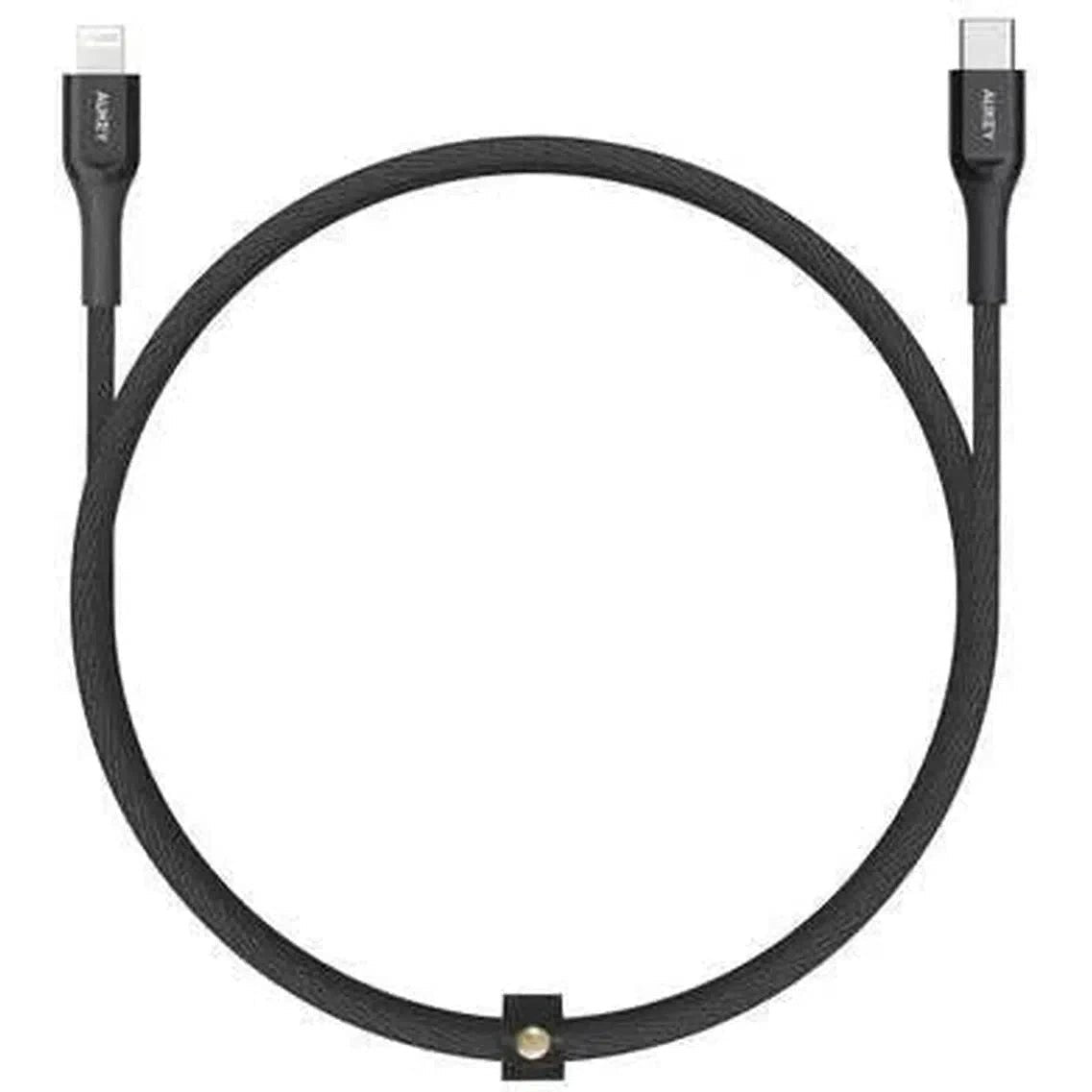 Aukey Kevlar Core Lightning To 1.2M Usb-C Cable ColorWaves
