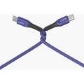 Aukey Kevlar Core Usb-C To C 2M Cable - Blue ColorWaves