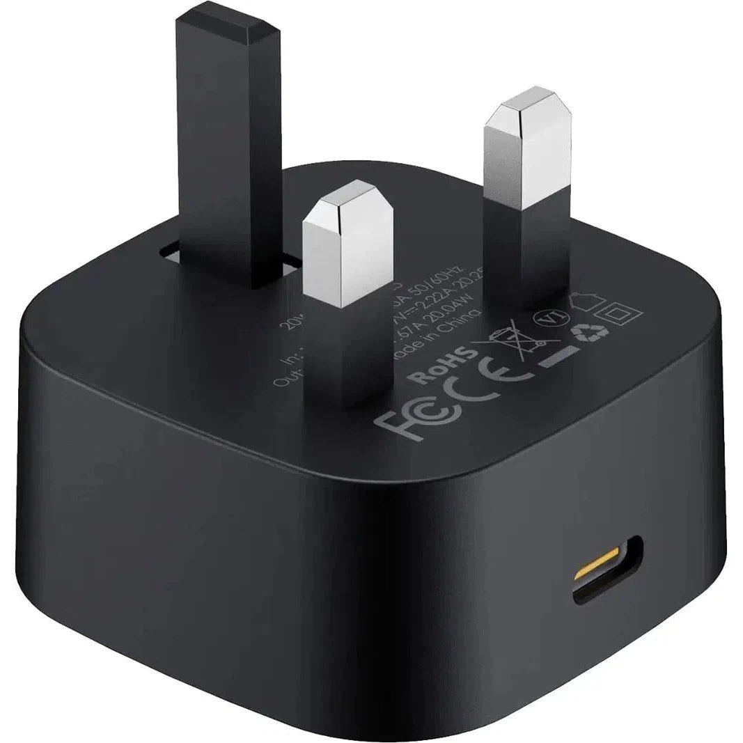 Aukey Pa-Y25 Cb-Cl1 : 20W Adapter With 0.9Mtrs Usb-C To Lightning Cable - Black ColorWaves