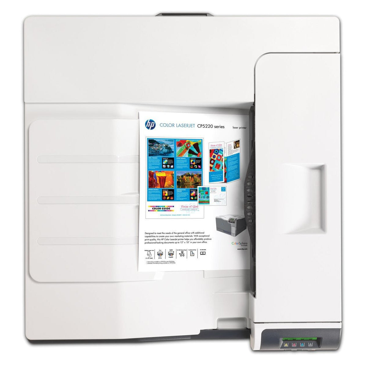 HP Professional CP5225n - 20ppm / 600dpi / A3 / USB / LAN / Color Laser - Printer HP