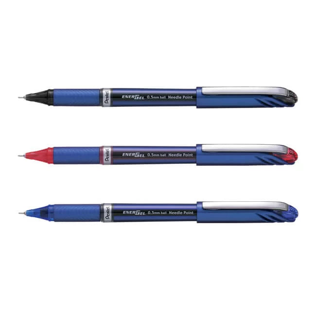 Pentel EnerGel Plus Original Needle Tip 0.5mm BLN25 ColorWaves