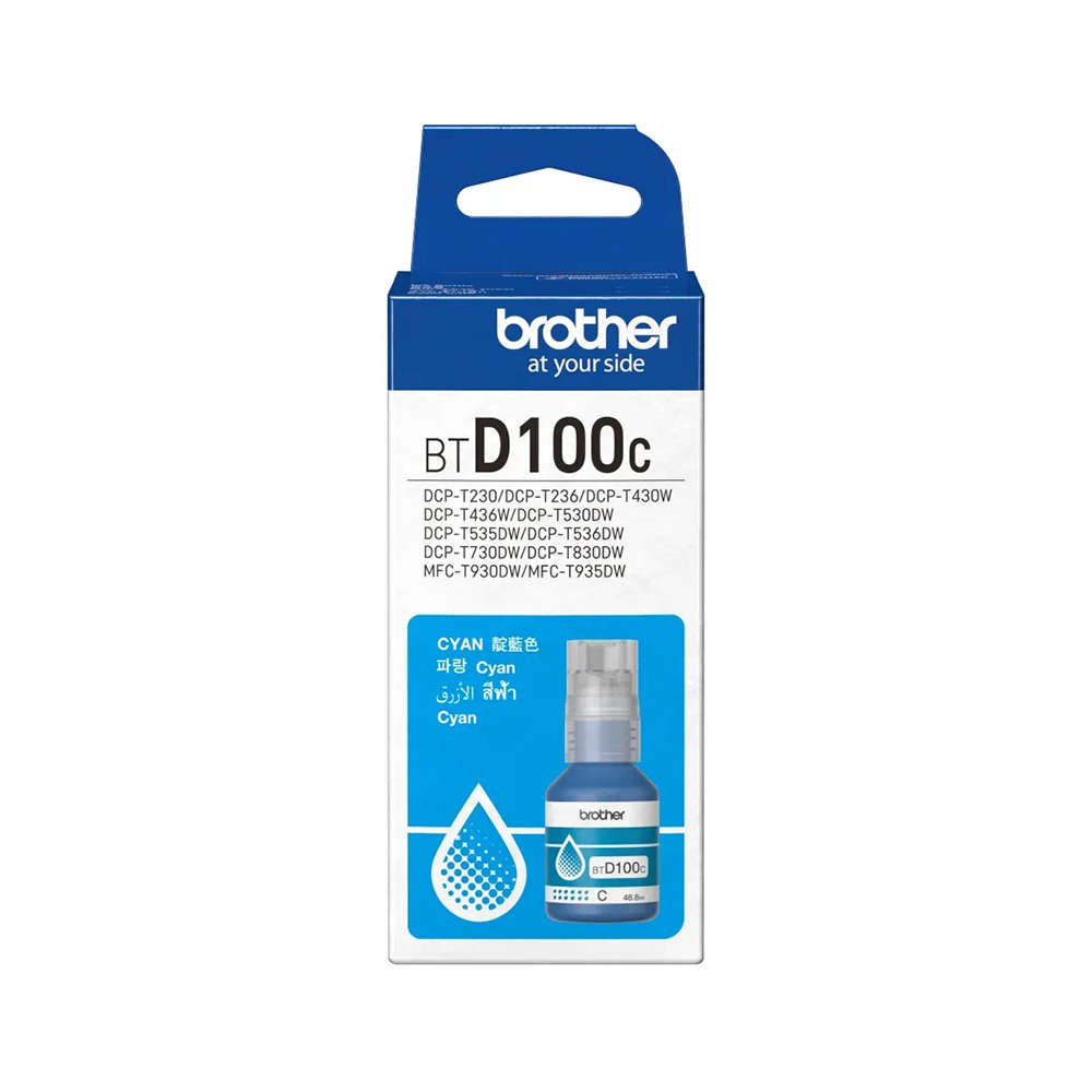 Brother BTD100C Cyan original Ink Brother