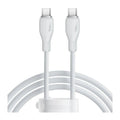 Baseus Pudding Series Fast Charging Cable - 1.2M / USB-C / 100W / Stellar White ColorWaves